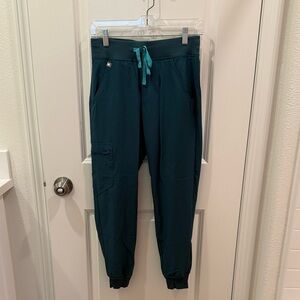 Figs Zamora Jogger Scrub Pants-Caribbean Blue